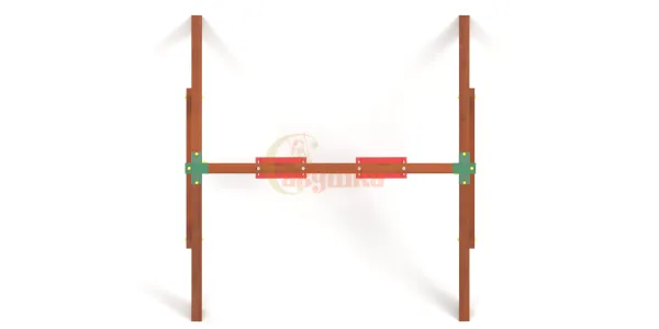 Качели "Сава" усиленные (Махагон)