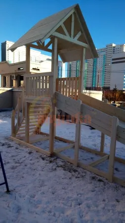 Зимняя горка Савушка Зима Wood 5 (скат 5м) Зимняя горка Савушка Зима Wood 5 (скат 5м)