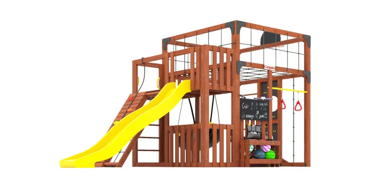 Детская площадка Савушка КУБ-3 (Махагон)