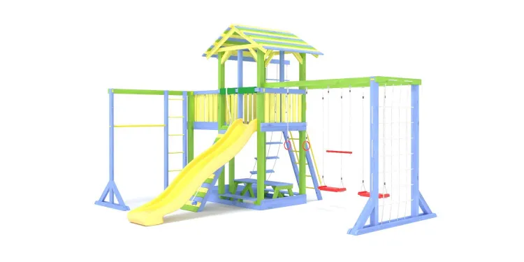 Детская игровая площадка Савушка 15 (Color-1)