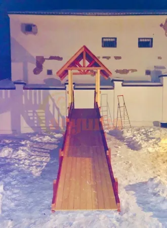 Зимняя горка Савушка Зима 5 (скат 5м)