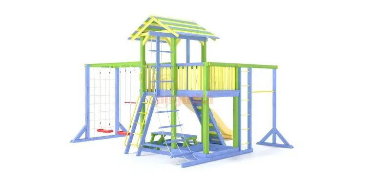 Детская игровая площадка Савушка 15 (Color-1)