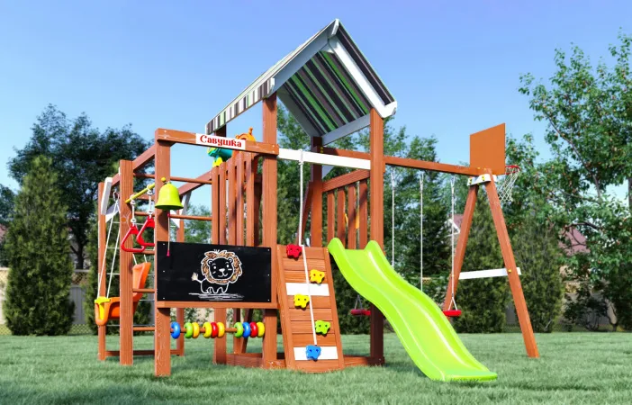 Детская площадка Савушка TooSun (Тусун) 12 (салатовый)
