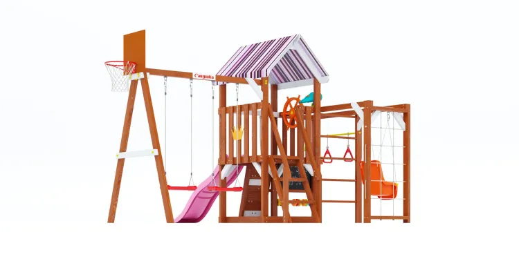 Детская площадка Савушка TooSun (Тусун) 12 (розовый)