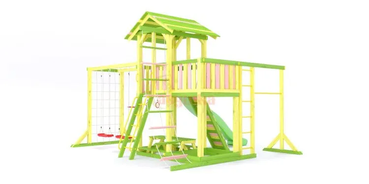 Детская игровая площадка Савушка 15 (Color-10)