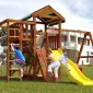 Детская площадка Савушка Мастер 3 (Махагон)