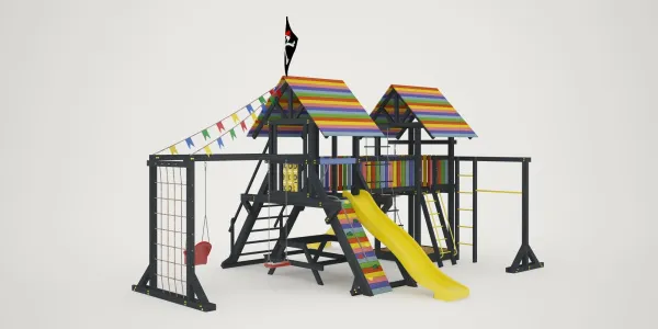 Детская площадка Савушка 1 (BLACK)