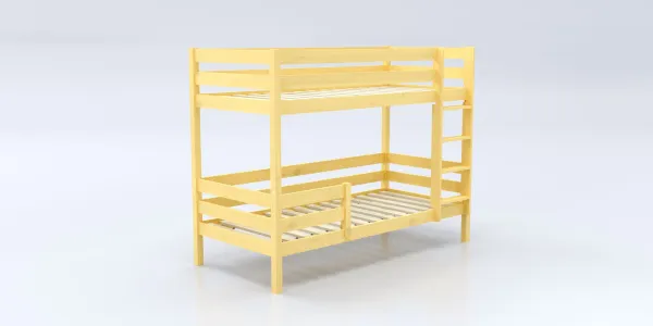 Кровать Савушка-01, 2-ярусная, 80х160, WOOD (без окрашивания) Кровать Савушка-01, 2-ярусная, 80х160, WOOD (без окрашивания)