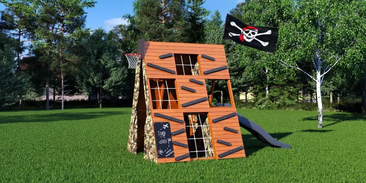 Спортивный домик Савушка База-1 (Милитари)