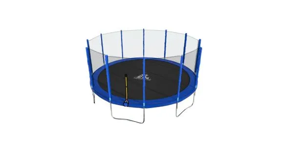 Батут DFC Trampoline Fitness с сеткой 16ft Батут DFC Trampoline Fitness с сеткой 16ft
