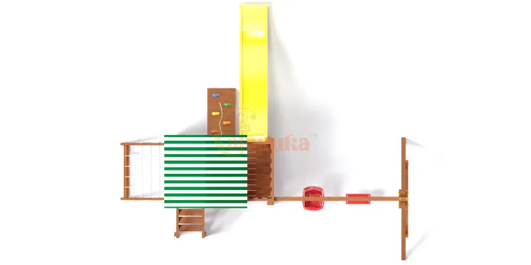 Детская площадка Савушка Мастер 2 (Махагон) Plus (горка 3 метра)