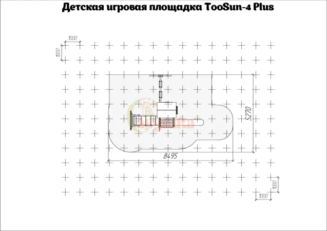 Детская площадка Савушка TooSun (Тусун) 4 Plus
