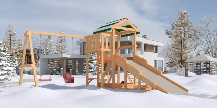 Детская площадка Савушка Мастер 2 (4 сезона)