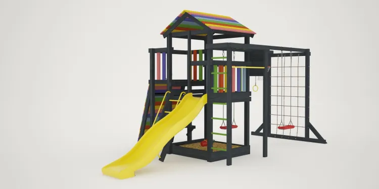 Детская площадка Савушка 4 (BLACK) Детская площадка Савушка 4 (BLACK)