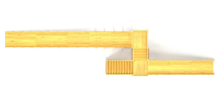 Зимняя горка Савушка Зима Wood 9/1