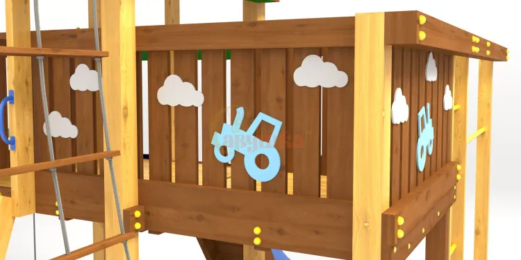 Набор декоративных элементов Облачка