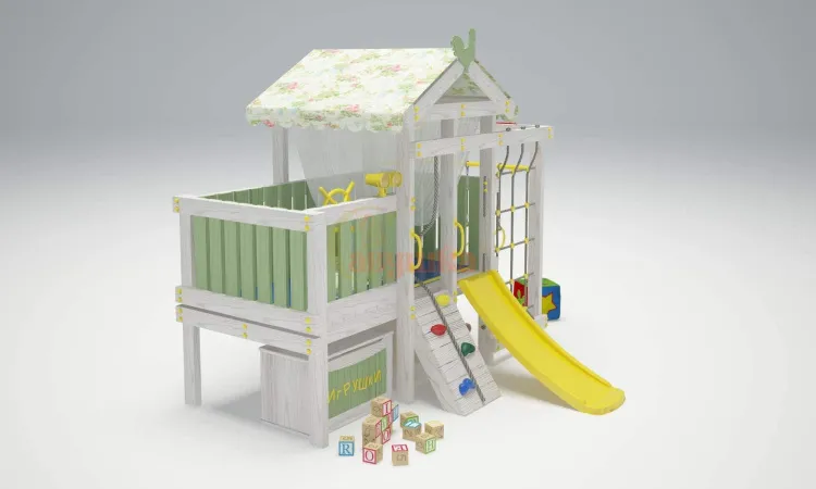 Игровой комплекс Савушка Baby 3 оливковый Игровой комплекс Савушка Baby 3 оливковый