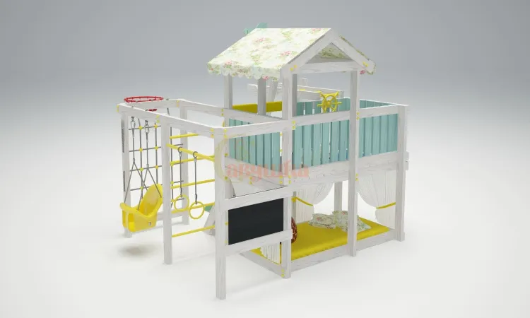 Игровой комплекс Савушка Baby 5 голубой