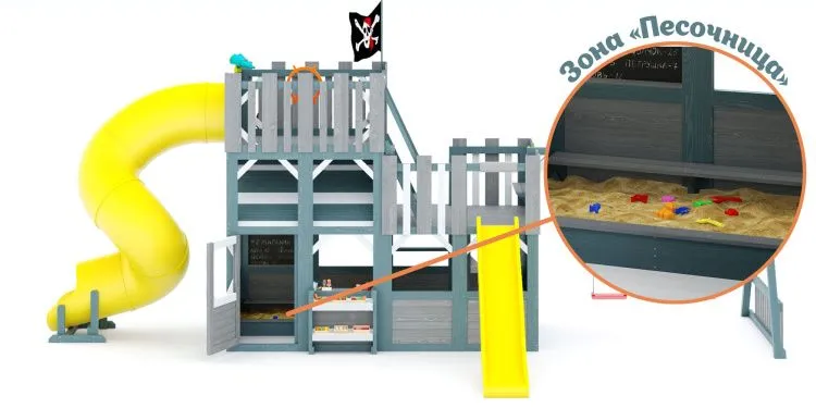 Детская площадка Савушка PlayHouse-6