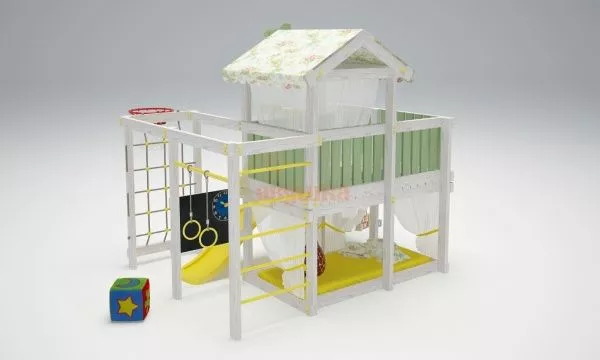 Игровой комплекс Савушка Baby 8 оливковый Игровой комплекс Савушка Baby 8 оливковый