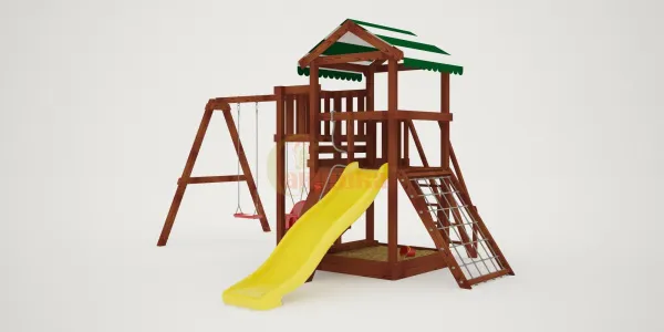 Детская площадка Савушка Мастер 2 (Махагон)