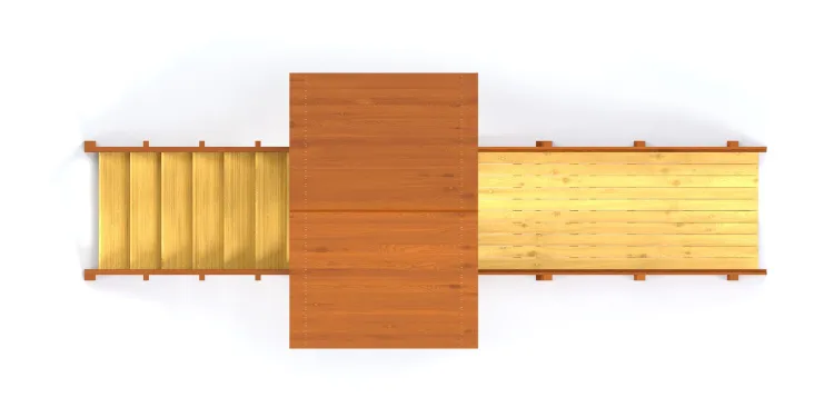 Зимняя горка Савушка Зима 5 (скат 3м)