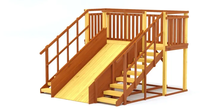 Зимняя горка Савушка Зима 4