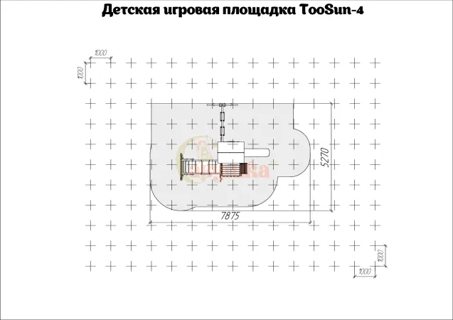 Детская площадка Савушка TooSun (Тусун) 4 Детская площадка Савушка TooSun (Тусун) 4