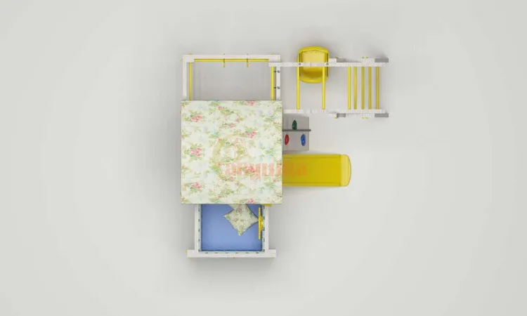 Игровой комплекс Савушка Baby 2 голубой