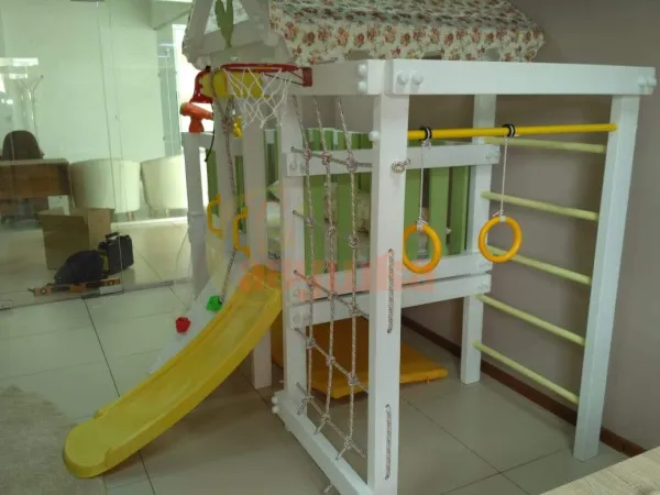 Игровой комплекс Савушка Baby 3 оливковый Игровой комплекс Савушка Baby 3 оливковый