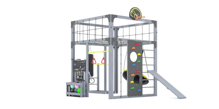 Детская площадка Савушка КУБ-1 (Серый)