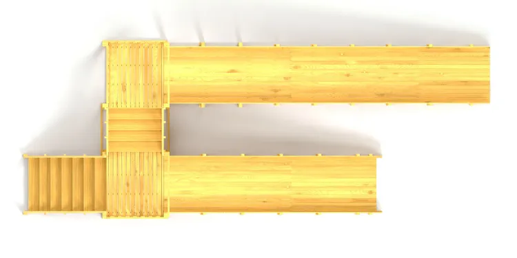 Зимняя горка Савушка Зима Wood 7