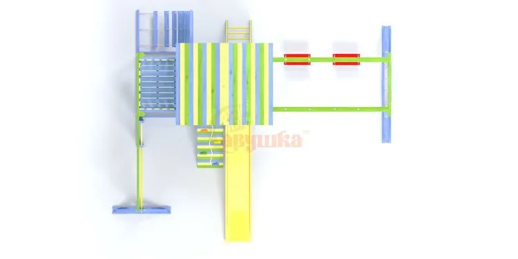 Детская игровая площадка Савушка 15 (Color-1)