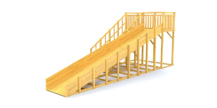 Зимняя горка Савушка Зима Wood 6