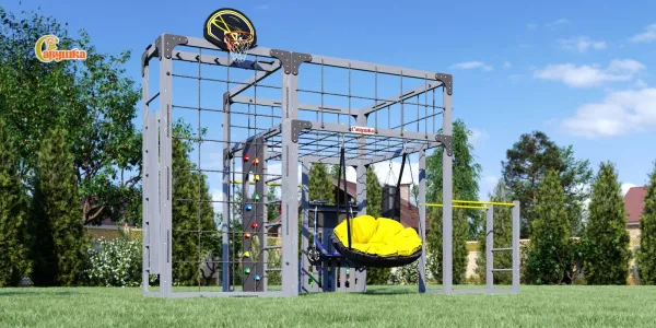 Детская площадка Савушка КУБ-2 (Серый) Детская площадка Савушка КУБ-2 (Серый)