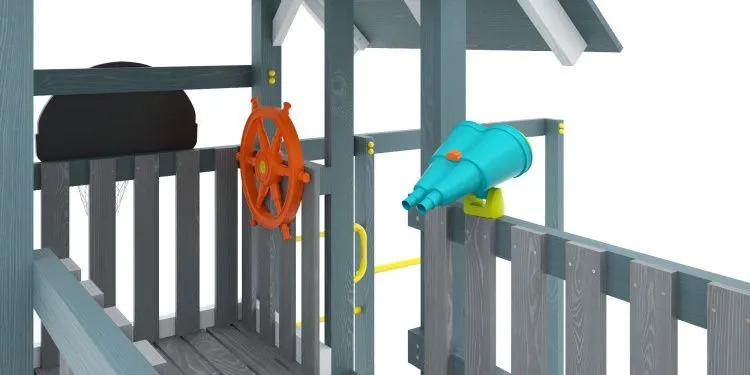 Детская площадка Савушка Люкс 9 COMFORT (Индиго)