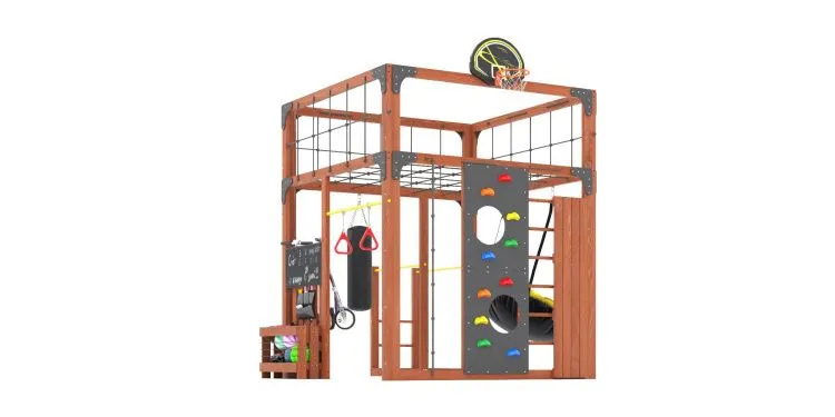 Детская площадка Савушка КУБ-1 (Махагон)