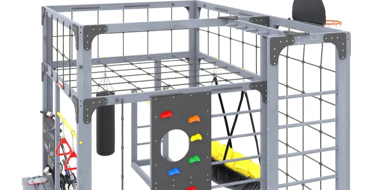 Детская площадка Савушка КУБ-2 (Серый)