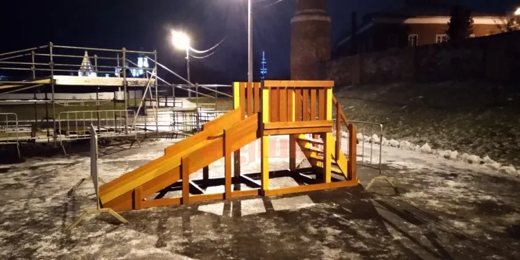 Зимняя горка Савушка Зима 1