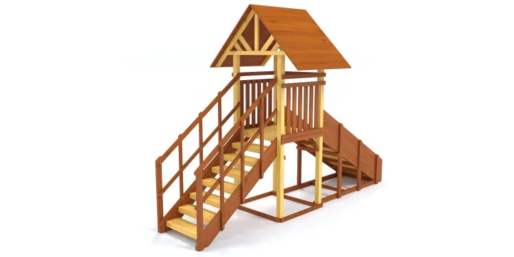 Зимняя горка Савушка Зима 5 (скат 3м)