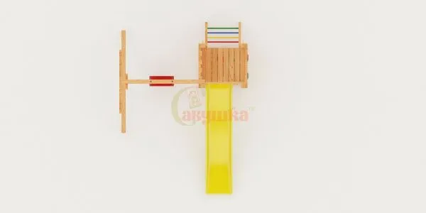 Детская площадка Савушка Мастер 6 с качелями (4 сезона)