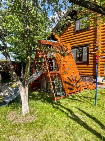 Спортивный домик Савушка База-5 (Милитари) с креслами