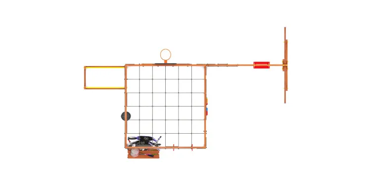 Детская площадка Савушка КУБ-6 (Махагон)