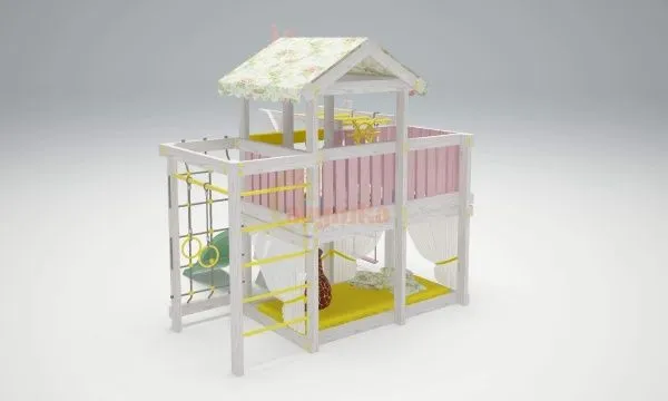 Игровой комплекс Савушка Baby 4 розовый