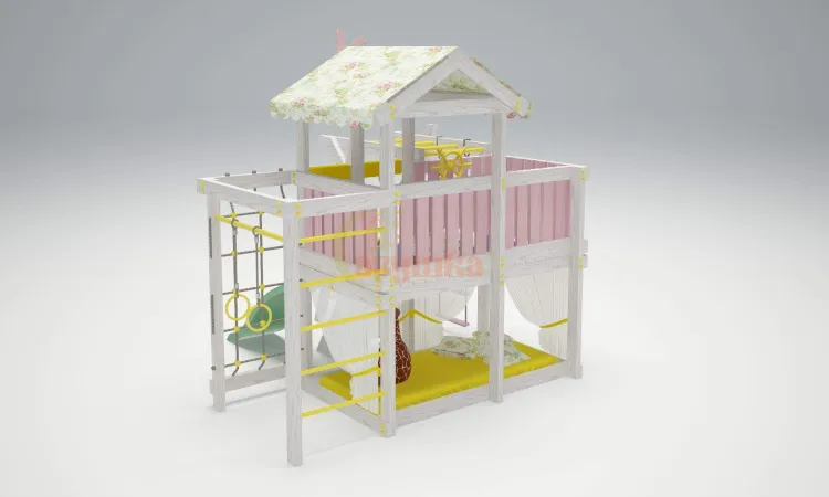 Игровой комплекс Савушка Baby 4 розовый