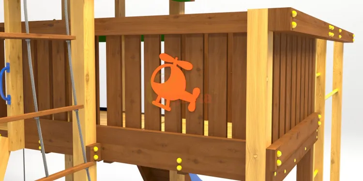 Декоративный элемент Вертолет