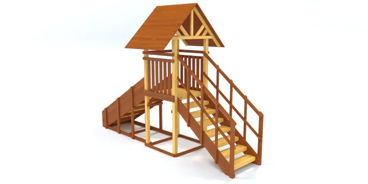 Зимняя горка Савушка Зима 5 (скат 3м)