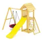 Детская площадка Савушка Мастер 7 с качелями Гнездо