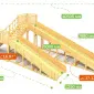 Зимняя горка Савушка Зима Wood 7