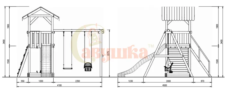 Детская площадка Савушка Classiс